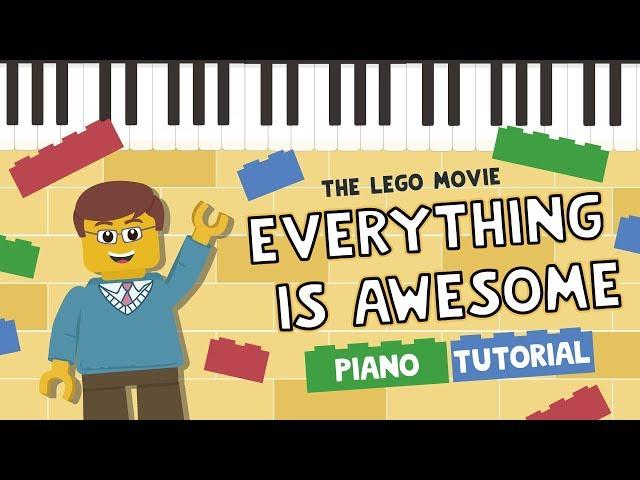 Everything is Awesome - Easy Piano Tutorial - Hoffman Academy