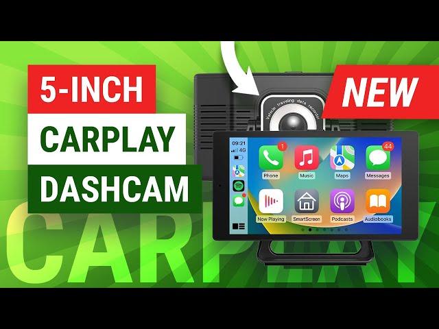 R12 Coral Vision 5-inch CarPlay Display With 4K Dashcam Review