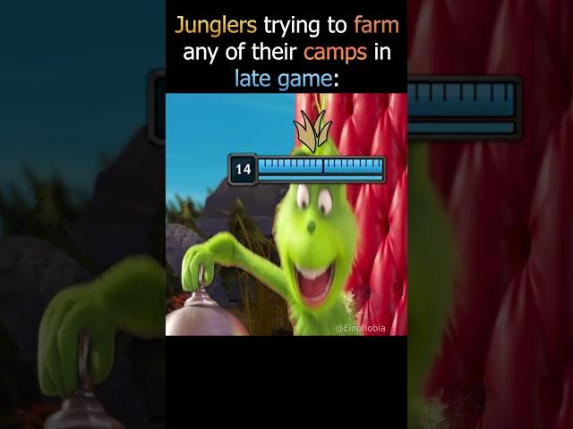 The Late Game Jungler Experience #leagueoflegendsmemes #gaming #leagueoflegends