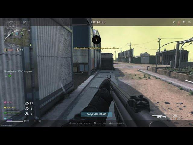 Call of Duty: Modern Warfare II Tas en mute Andy?