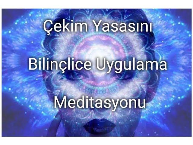 EVRİM BALIKÇI ile ÇEKİM YASASINI BİLİNÇLİCE UYGULAMA MEDİTASYONU - 528 & 432 Hz Frekanslı