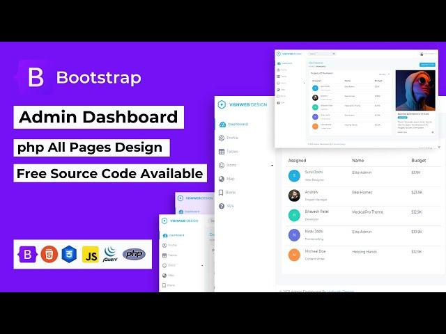 Responsive Dashboard Admin Panel Templates  Design | Download