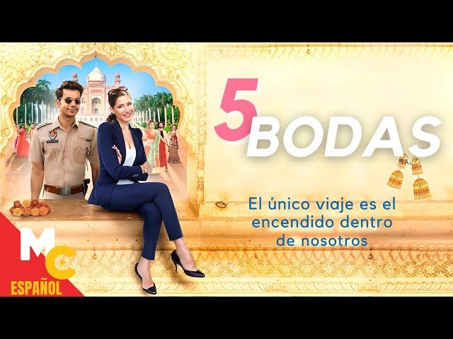 5 BODAS | Película ROMÁNTICA completa en español latino | Choques culturales