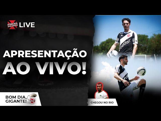 NOVOS REFORÇOS! VASCO APRESENTA OFICIALMENTE ATACANTES GRINGOS E QUE PODEM ESTREAR CONTRA O FLAMENGO