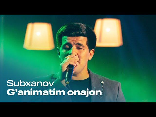 Top Music - Jasurbek Subxanov - G’animatim onajon ( 4K )