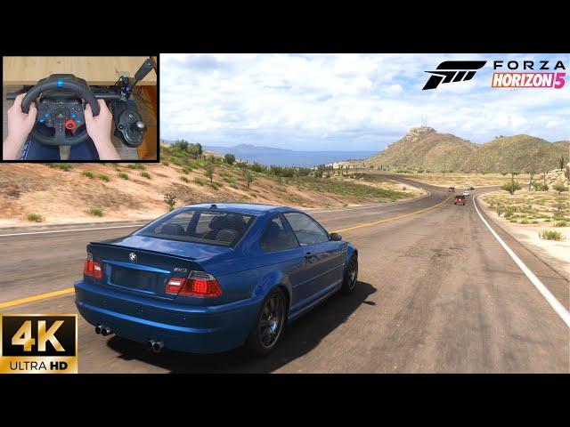 Forza Horizon 5 (Steering Wheel) - Tuning Stock BMW M3 e46