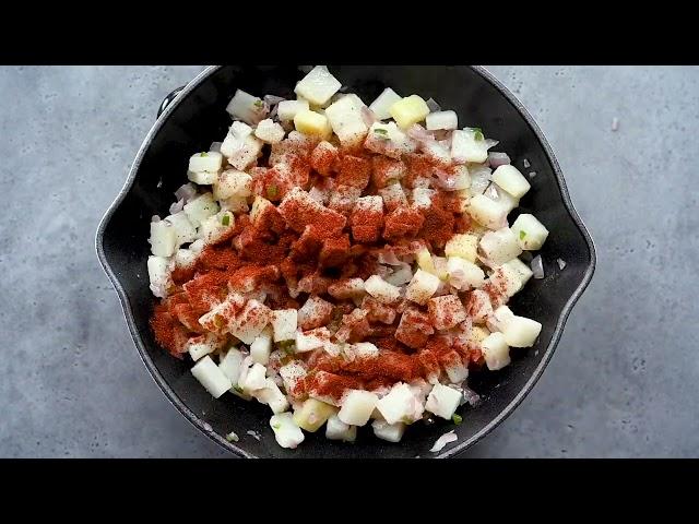 Vegan Southwest Breakfast Skillet by Crowded Kitchen 1