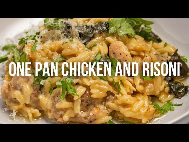 One Pan Chicken and Risoni