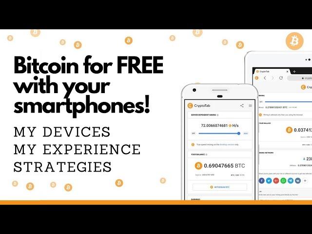 Earn FREE #Bitcoin daily!  | Mining with Smartphone / Tablet / Ipad |CRYPTOTAB #2