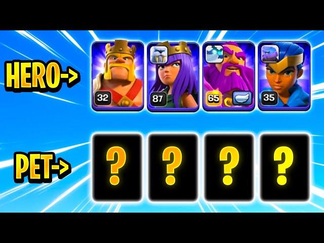 THE UNDENIABLE Best HERO PET Combination in Clash of Clans!