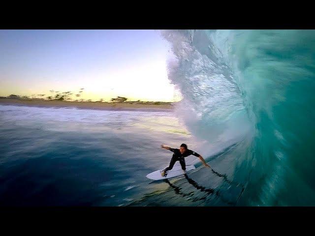 Scoring HURRICANE swell at the WEDGE