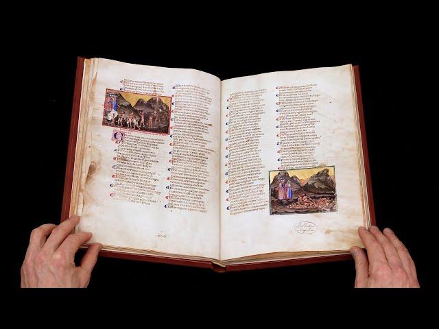 DANTE ALIGHIERI - DIVINE COMEDY - ANGELICA MANUSCRIPT - Browsing Facsimile Editions (4K / UHD)