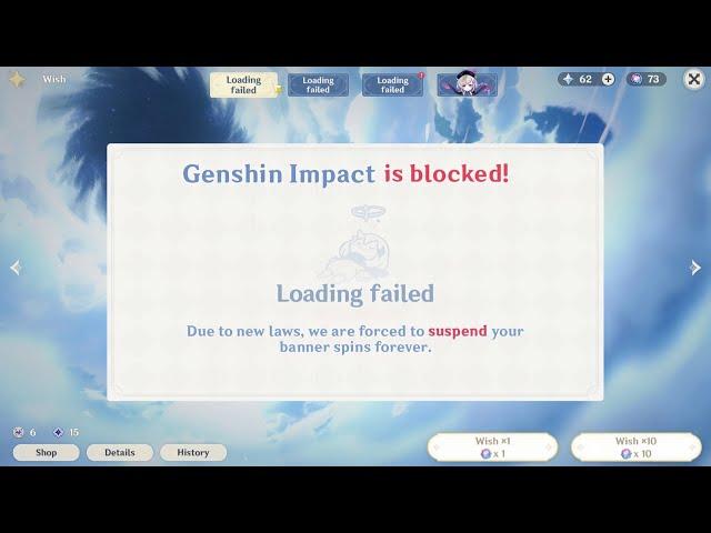 GENSHIN IMPACT IS CLOSING? URGENT NEWS IN RUSSIAN COMMUNITY!!