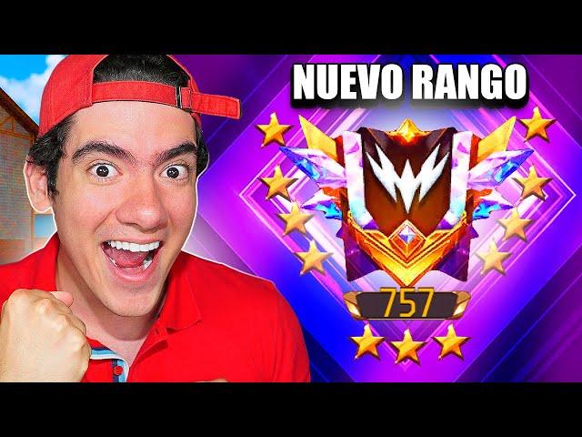 TheDonato LLEGA al NUEVO RANGO GRAN MAESTRO POR PRIMERA VEZ en FREE FIRE !!