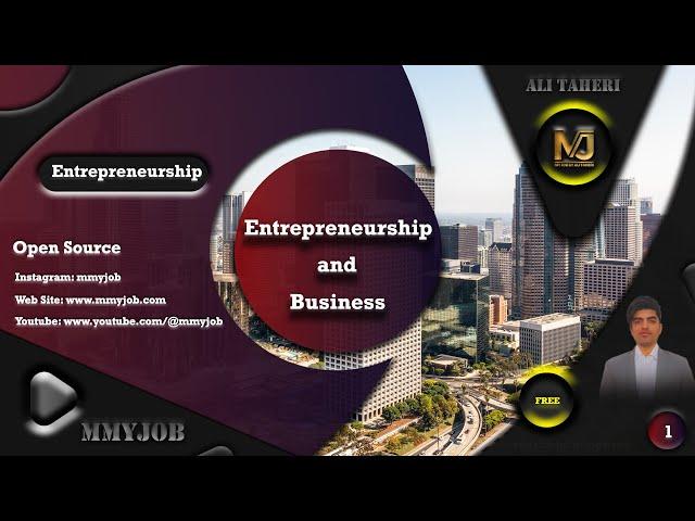 کارآفرینی و نکات مهم در بیزینس Entrepreneurship