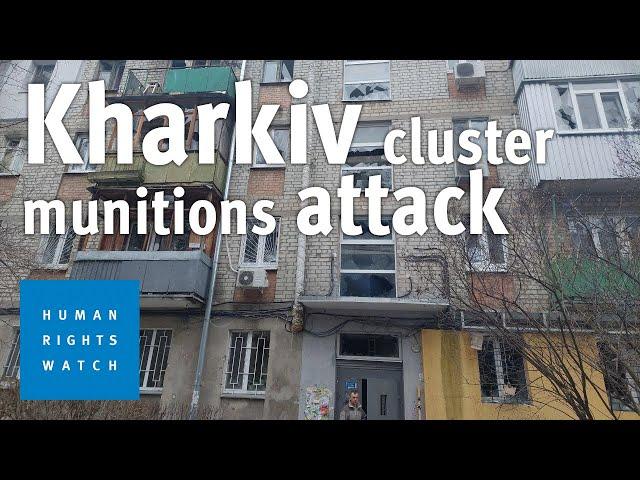 Cluster munitions hit residential neighborhoods in Kharkiv #Shorts