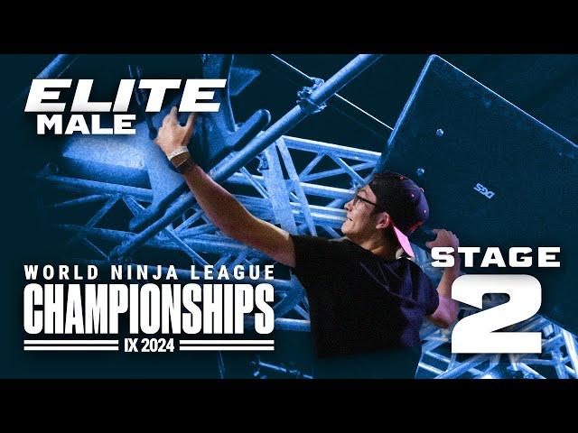 Elite Male | Stage 2 | 2024 World Ninja League Championships