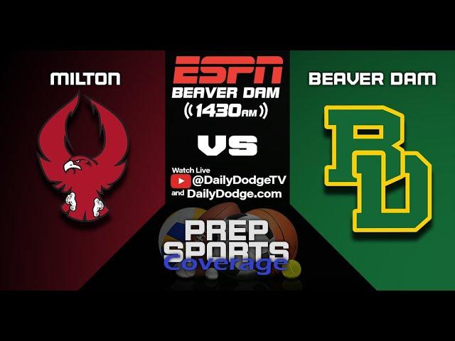 High School Boys Basketball - Beaver Dam vs Milton