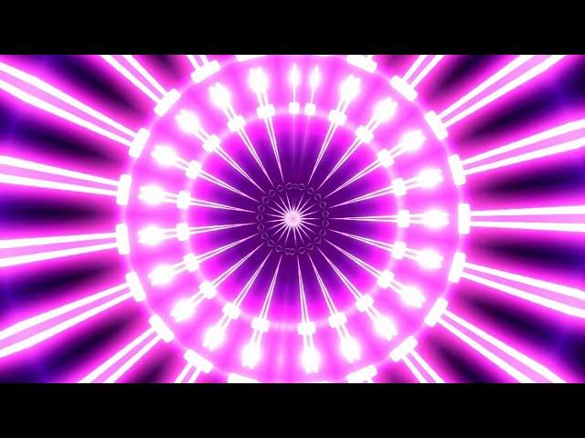 Disco Party Lights Video Night Dance Background 