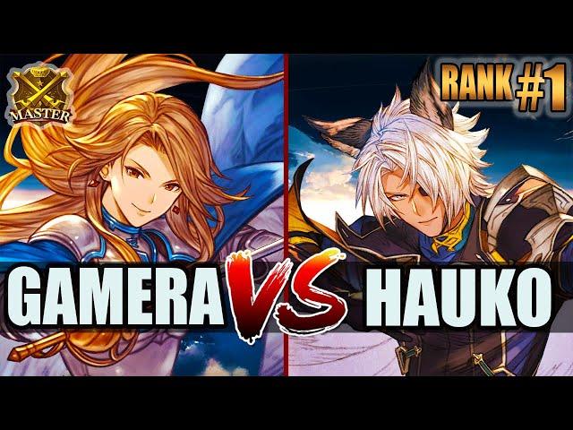 GBVSR  Gamera (Katalina) vs Hauko (Eustace)  High Level Gameplay