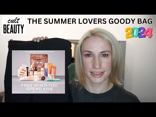 CULT BEAUTY The Summer Lovers Goody Bag UNBOXING 2024