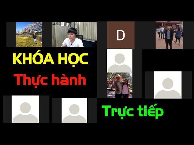 Khóa học Thực hành trực tiếp để có thể tự Phân tích thị trường | Nguyễn Hữu Đức Trader