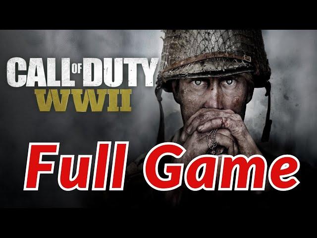 Call of Duty: WWII Gameplay Walkthrough - FULL GAME - (No Commentary) -  All Memento