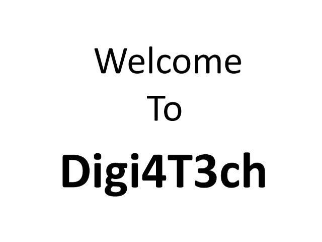 |DIGI4T3CH| |A Tech YouTube Channel| By |Nitin Kumar Jangde| In |Hindi Language|