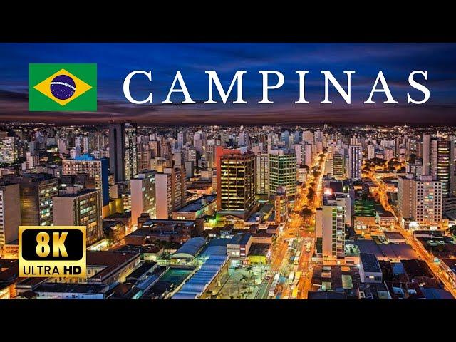 ▶️ CAMPINAS SP, Brazil  | 8K ULTRA HD | by Drone Footage