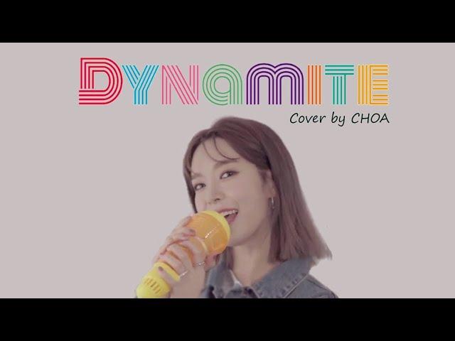 초아 Dynamite - BTS (cover by CHOA) | 다이너마이트 - 방탄소년단 (초아 커버)