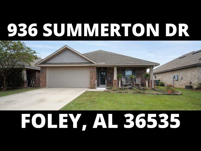 Homes For Sale in Foley, AL - 936 Summerton  Dr. Foley, AL