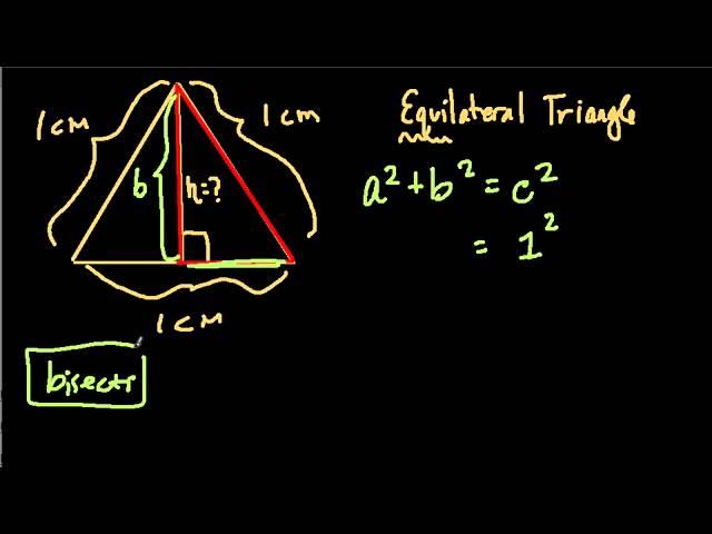 Pythagorean Theorem and Equilateral Triangles