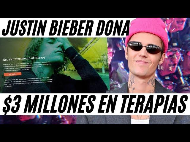 Justin Bieber Dona $3 Millones para Terapia