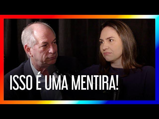 CIRO GOMES SURPREENDE CECILIA FLESCH NA RESPOSTA