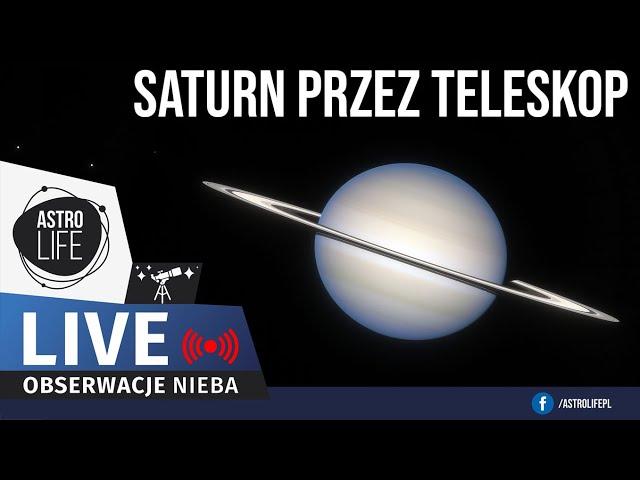 Saturn, Mars, Jowisz i Uran przez teleskop! Otwieramy sezon na planety!  🪐 - Na żywo 317