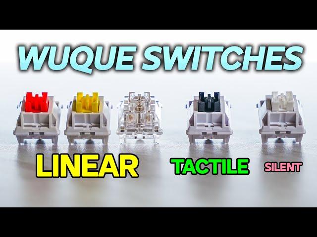 Wuque Studios Linear & Tactiles Review - Did NOT Think Switches Could Get Better!