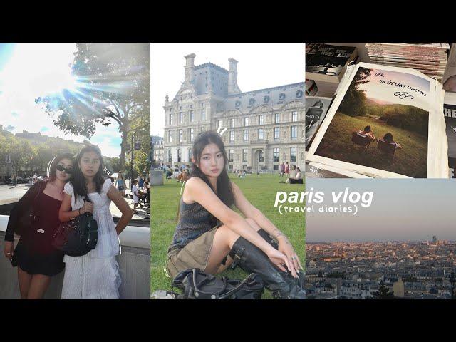 PARIS VLOG  cute cafes, thrifting, watching 2024 Olympics, 3-day itinerary, being a tourist˚｡୨୧˚