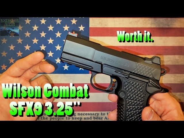 Wilson Combat SFX9 3.25" Tabletop Review | It's worth it