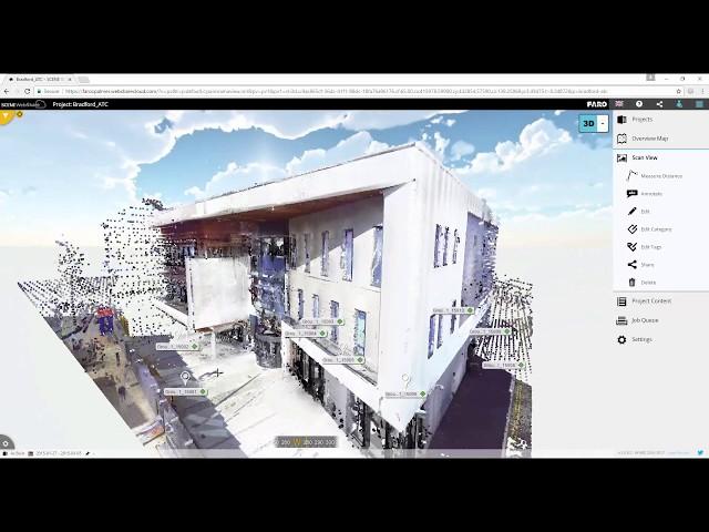 FARO Webshare Cloud - 4D Scan Projects