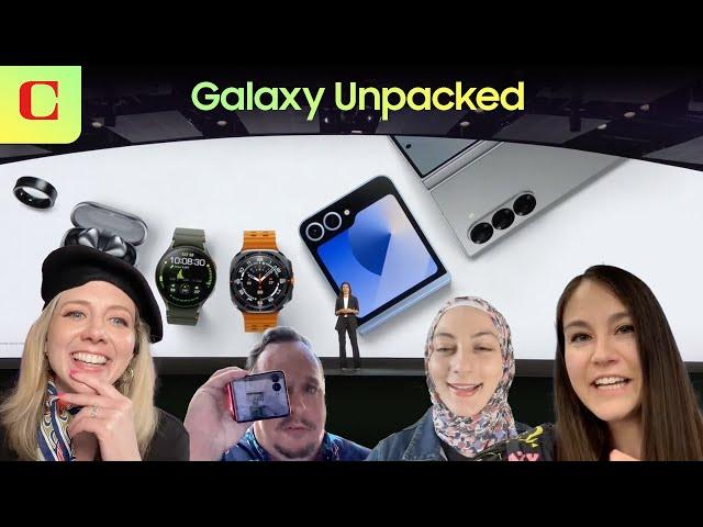 Samsung Unpacked 2024 Event: CNET Editors React to Everything Samsung Announced