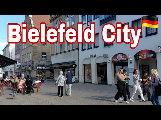 Walking Tour in Bielefeld City Germany.