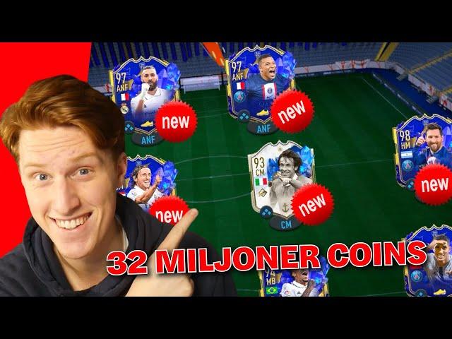 Mitt FIFA 23-lag är just nu värt 32 MILJONER COINS!!