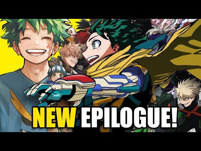 MY HERO ACADEMIA IS GETTING A NEW ENDING!!