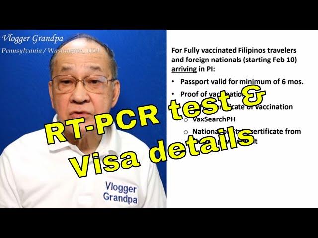 No more quarantine, RT-PCR test and Visa requirement