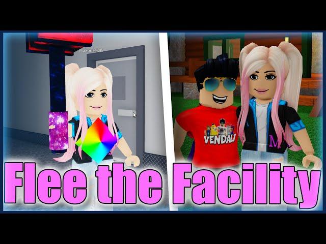 VENDA MLÁTÍ KLADIVEM JAKO ŠÍLENEC! Roblox Flee the Facility w/@VendaliRoblox