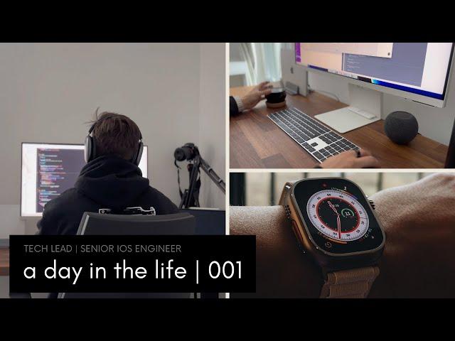 Day in the life of a software engineer | Tech Lead / Senior iOS | WFH | Ep. 1