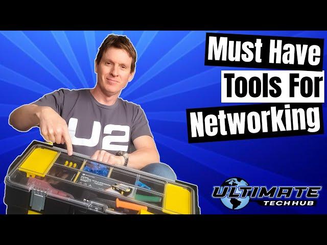 NETWORKING TOOL BOX KIT - Required Tools for Network Cable Installers & Network Engineers!