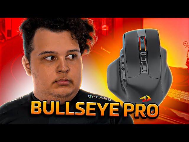 MOUSE GAMER ERGONÔMICO COM SENSOR TOP??? CONHEÇA O REDRAGON BULLSEYE PRO 