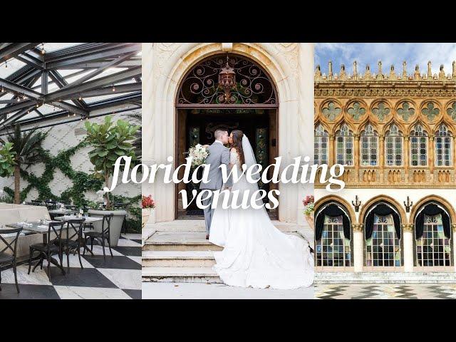 TOP Florida Wedding Venues || Historic, Elegant