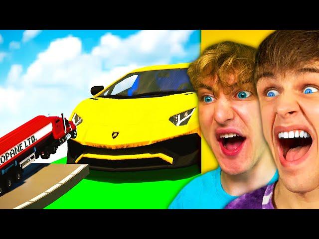 Bitva LUXUSNÍHO LAMBORGHINI vs AUTA! @TrospyReakce